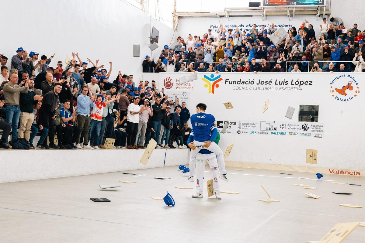 Francés i Nacho (Benissa) celebren l'últim quinze
