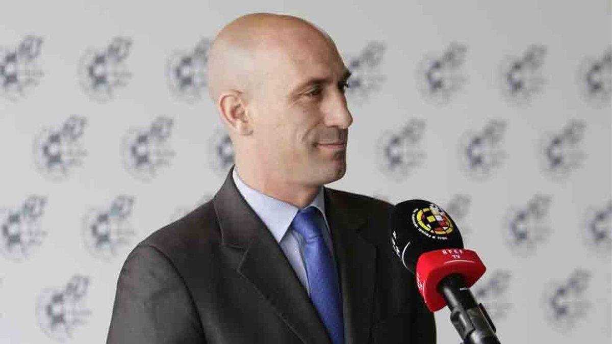 Rubiales, presidente de la Federación Española