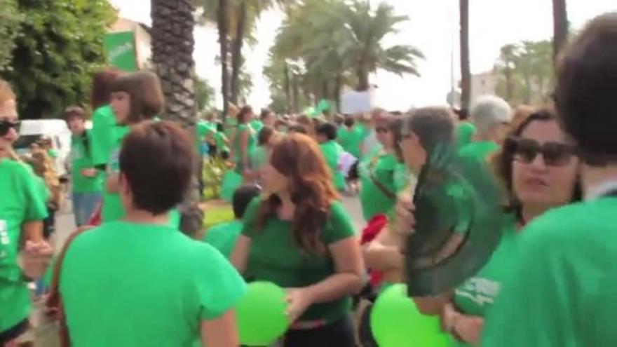 Schulstreik: Demo vor dem Consolat de Mar