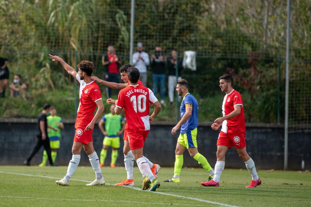 EL Girona B va guanyar en el seu retorn a Riudarenes