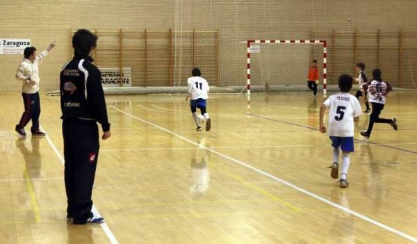 FÚTBOL SALA: Umacon B-Colegio Juan Lanuza B (benjamín)