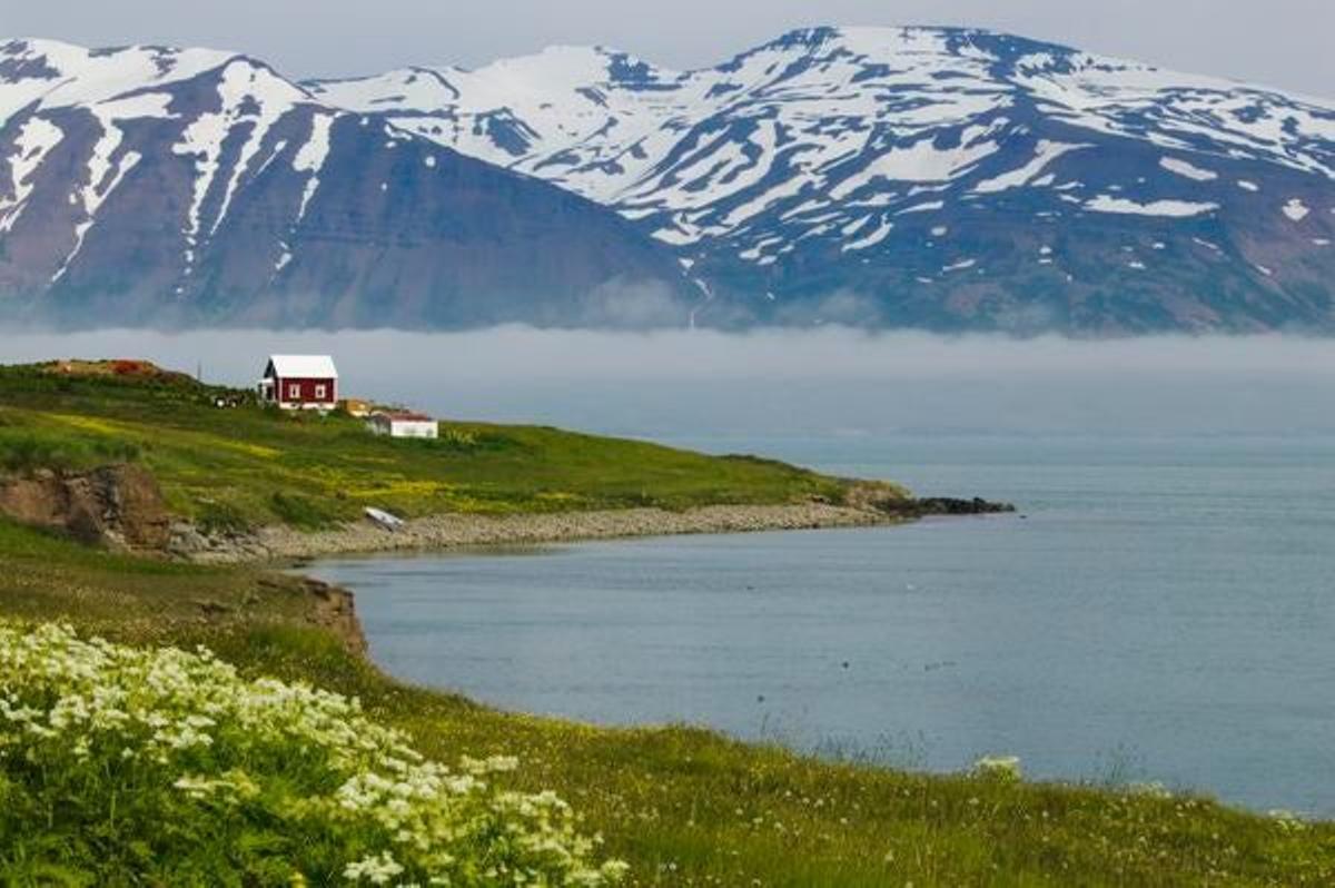 Islandia es un país en el que convergen los entornos verdes y volcánicos