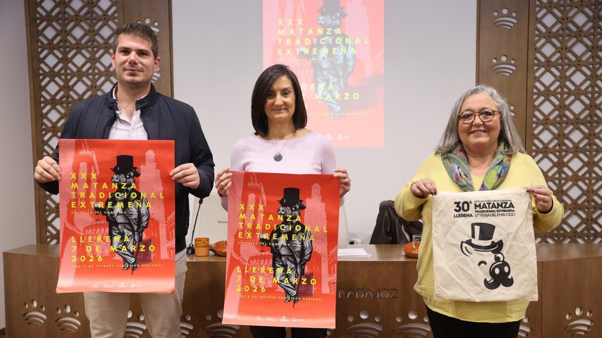 La Matanza Didáctica se ha presentado este jueves en la Diputación de Badajoz.