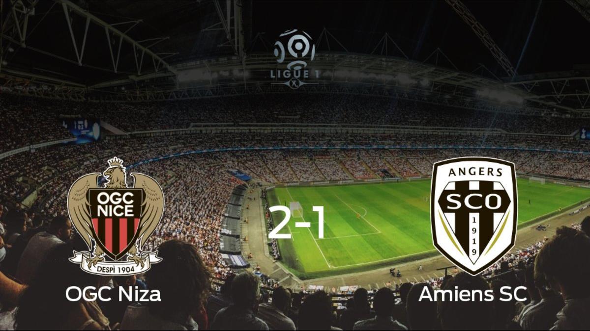 El OGC Niza logra la victoria después de ganar 2-1 al Amiens SC