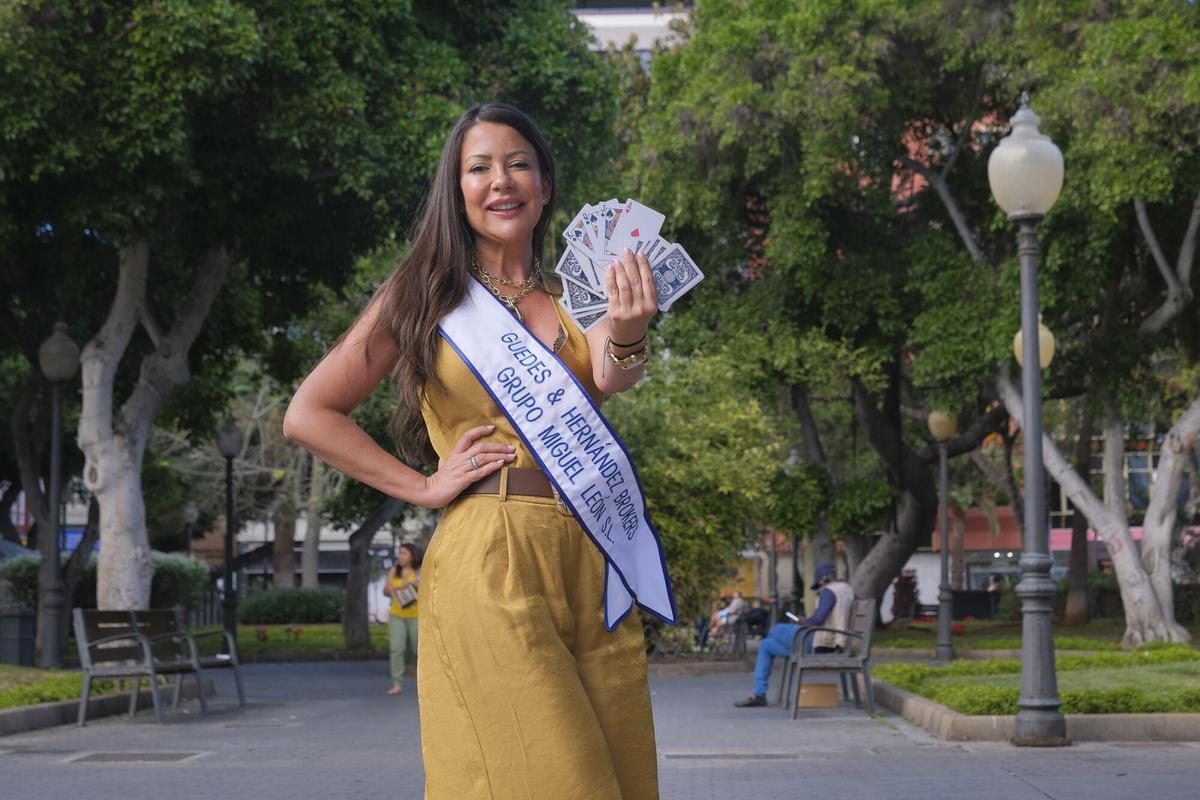 Guacimara Guedes, candidata a Reina del Carnaval de Las Palmas de Gran Canaria
