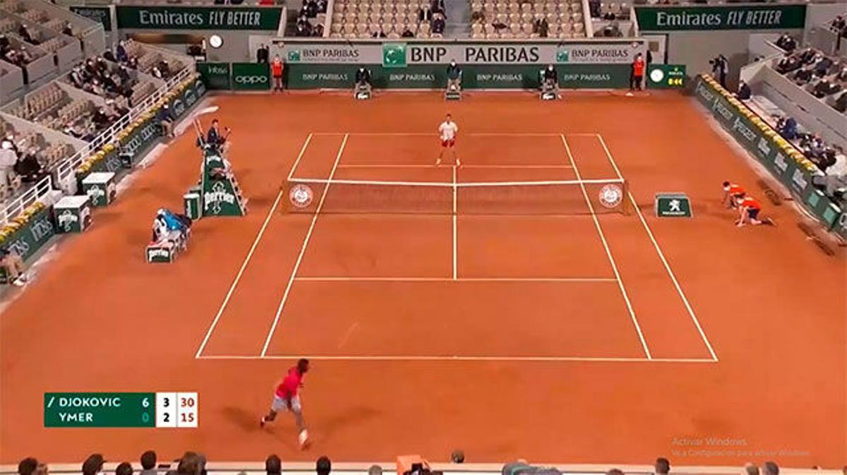 El espectacular punto de Mikael Ymer que aplaudió Djokovic(02)