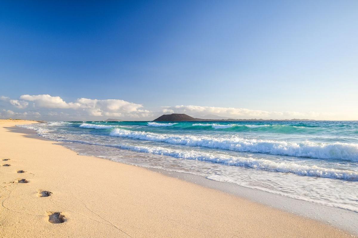 Grandes playas de Corralejo (Fuerteventura)