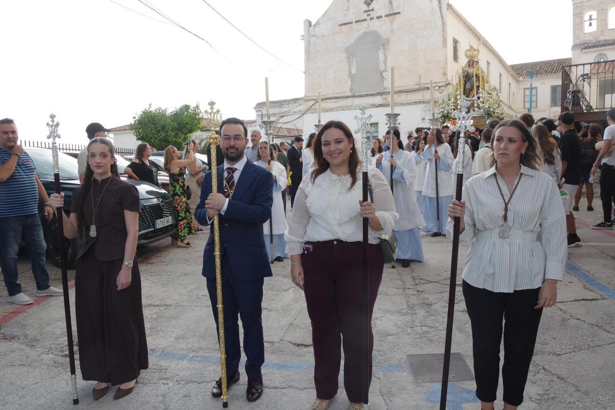 La Virgen de los Ángeles recorre las calles de Málaga