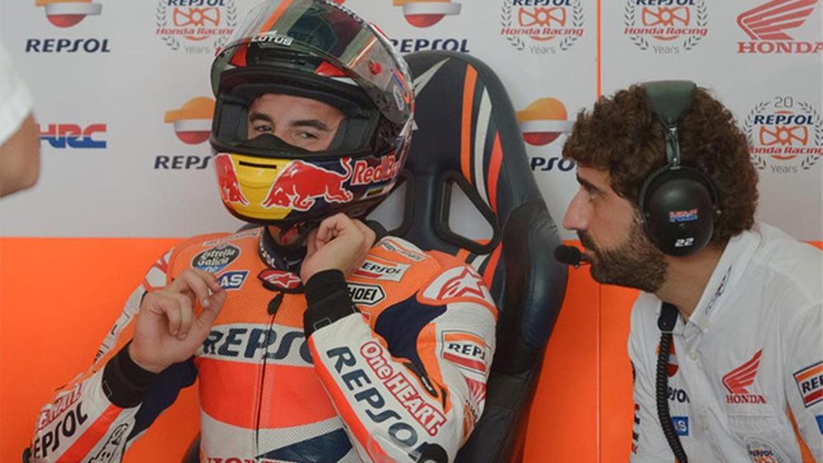 Marc Márquez, listo para intentar alcanzar a Doohan