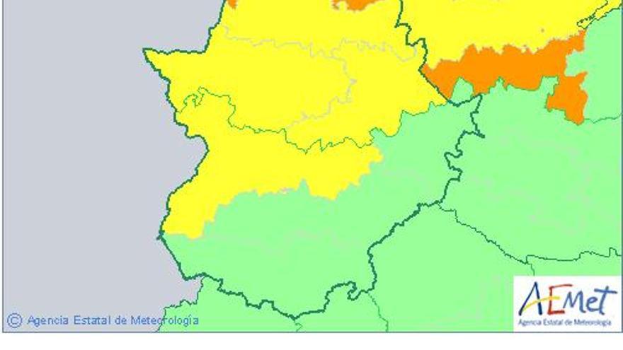 El norte extremeño estará en alerta el domingo por fuertes vientos