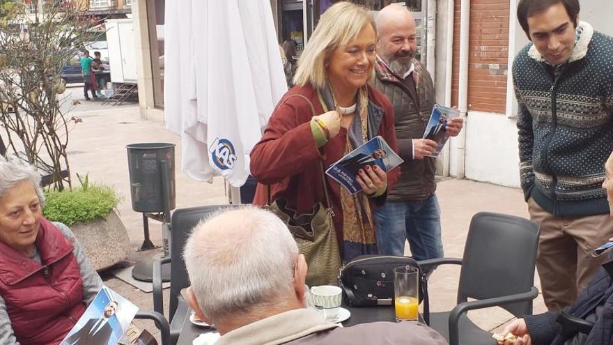 Mercedes Fernández señala en la creación de empleo  &quot;la garantía de las pensiones&quot;