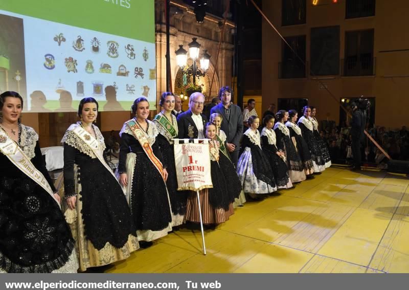 Entrega de premios a las gaiatas