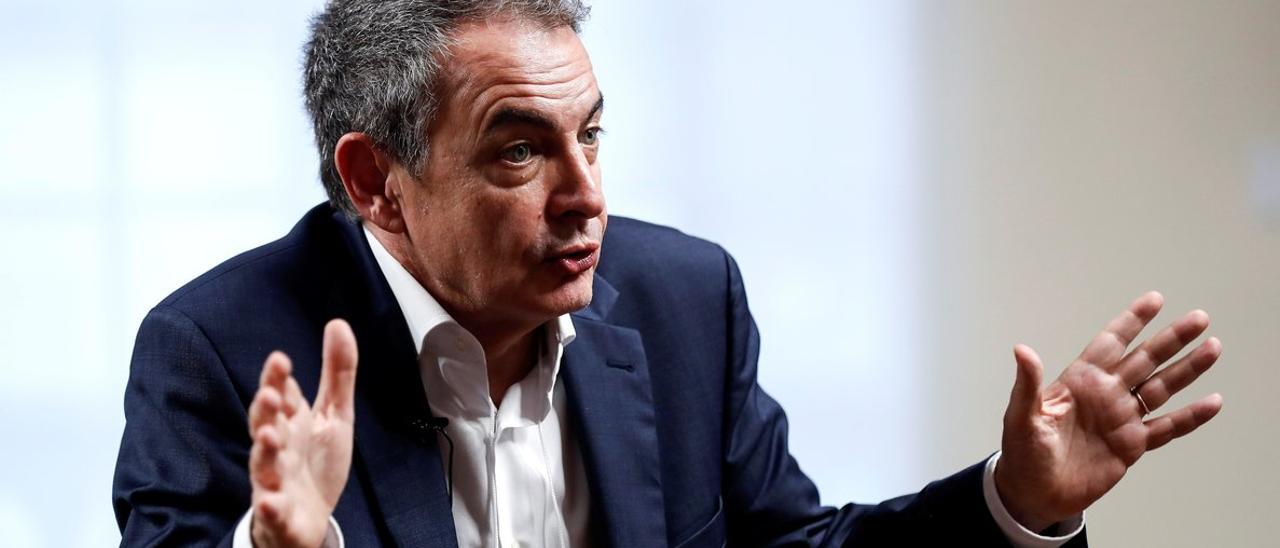 El expresidente del Gobierno José Luis Rodríguez Zapatero.