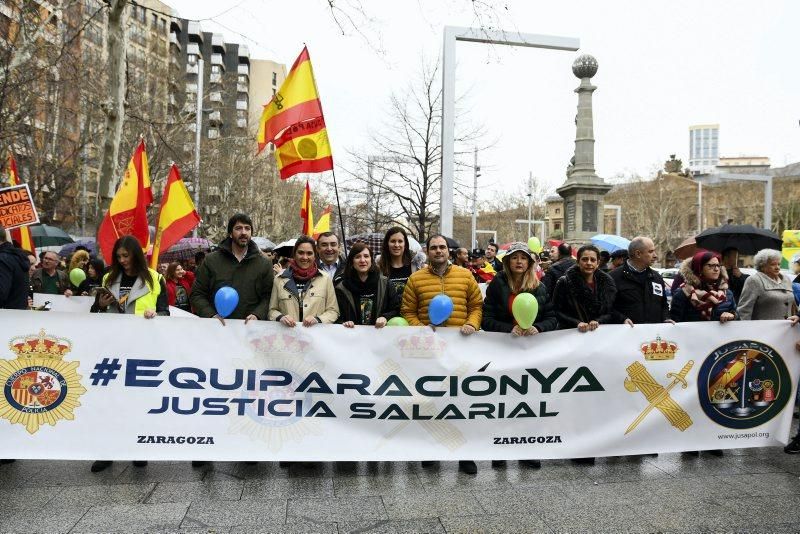 Policías y Guardias Civiles exigen la equiparación salarial