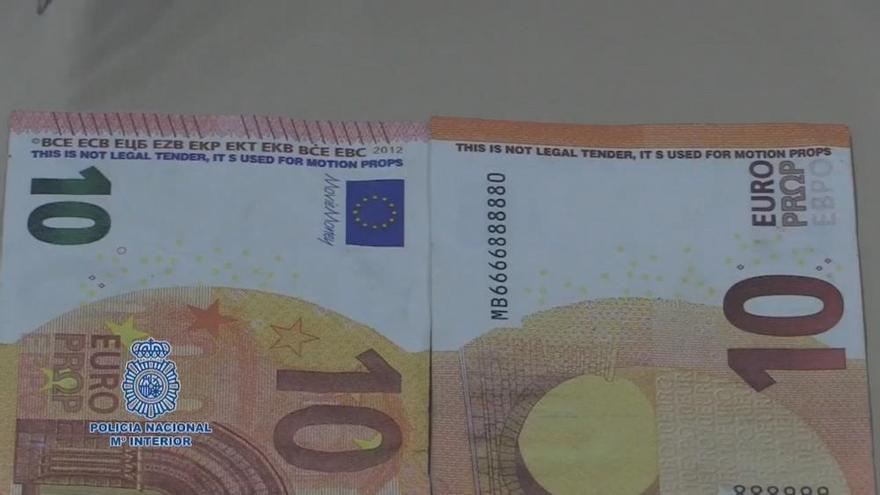 Así son los billetes falsos de 5 y 10 euros que circulan por España