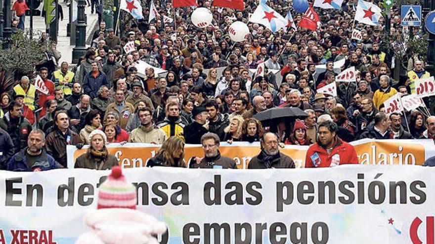 La huelga de la CIG no paró Galicia