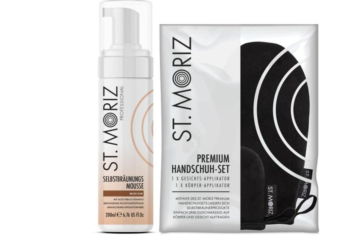 St. Moriz Professional Mousse + Set de aplicador premium