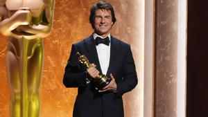 Tom Cruise anoche en los Governors Awards.