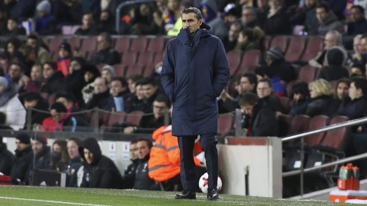 Ernesto Valverde permanece invicto en Liga, Copa y Champions