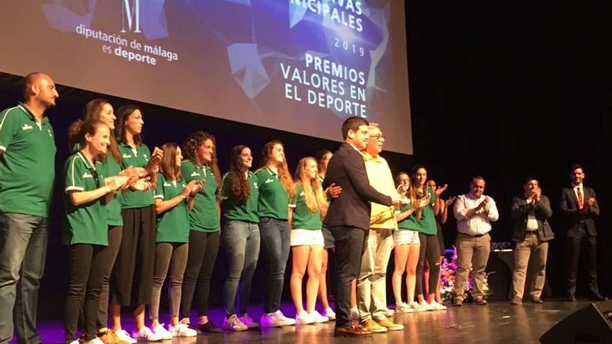 Instante de la gala de clausura de las Escuelas Deportivas Municipales.