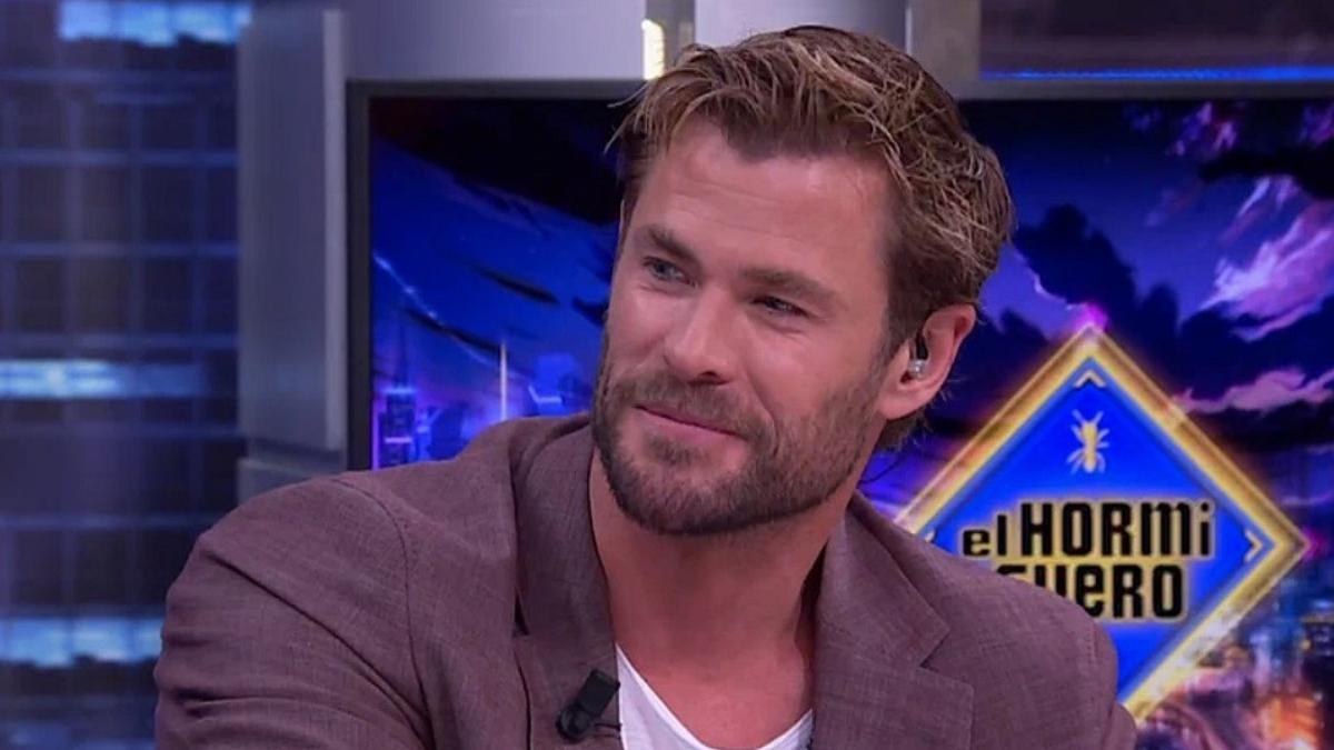 Chris Hemsworth en su última visita a 'El Hormiguero'