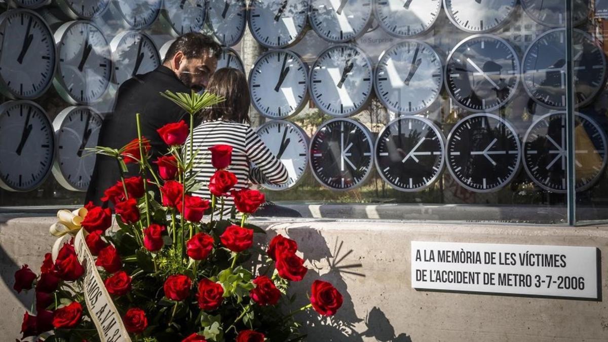 Monumento victimas metro  de Valencia