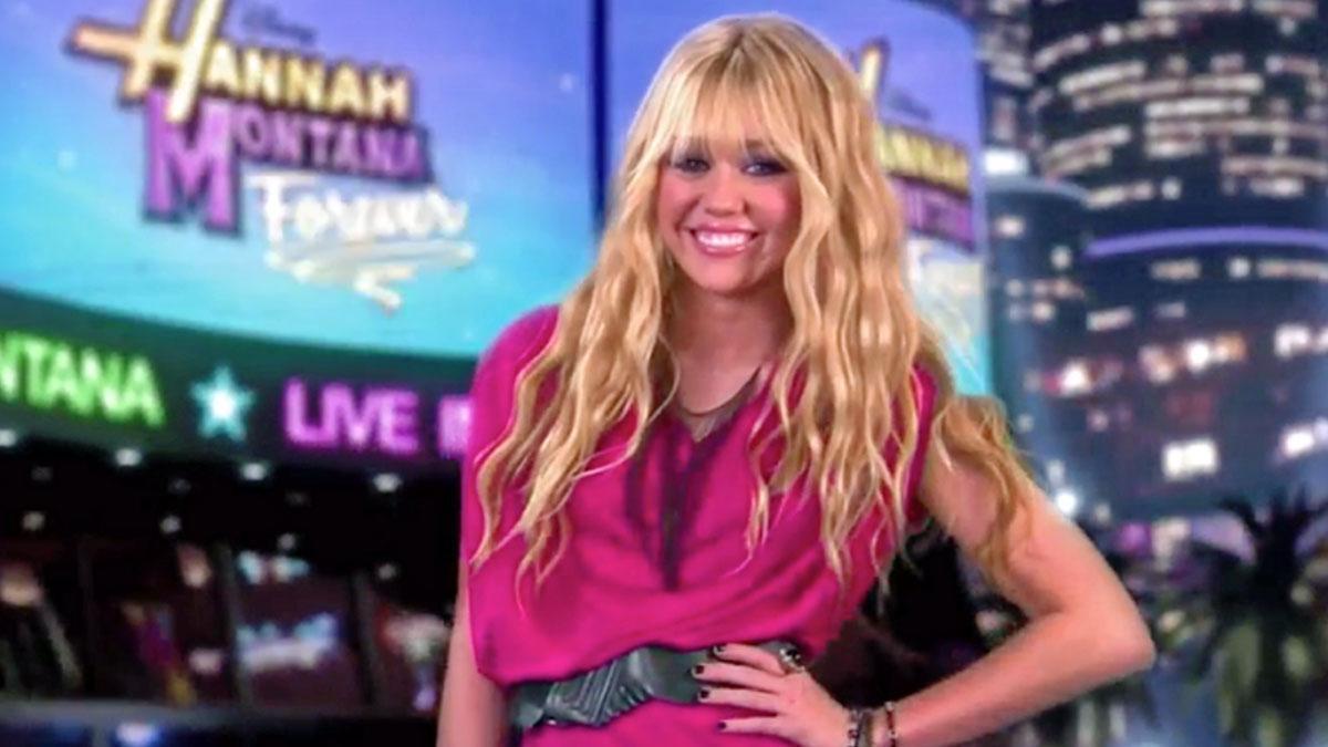 Miley Cyrus como Hannah Montana