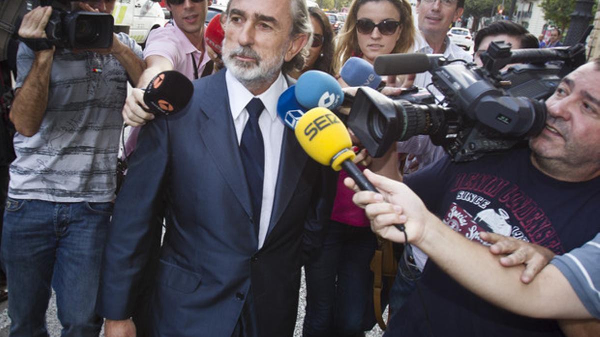 Francisco Correa, el pasado septiembre en Valencia.