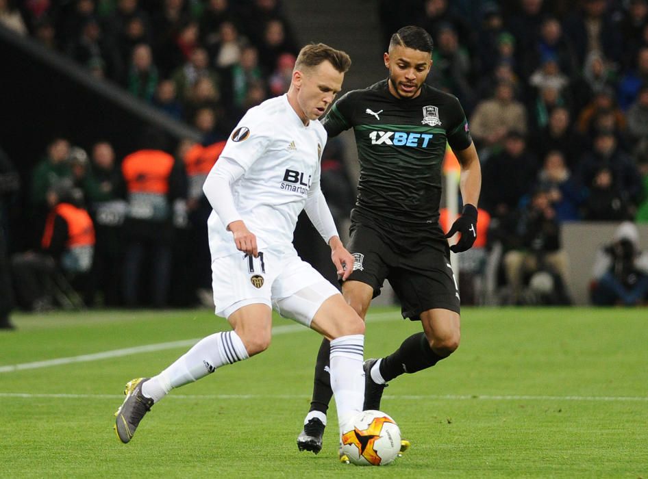 Europa League: Krasnodar-Valencia CF