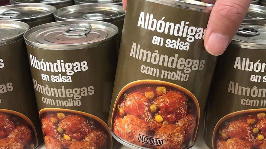 Albóndigas en salsa de Mercadona.