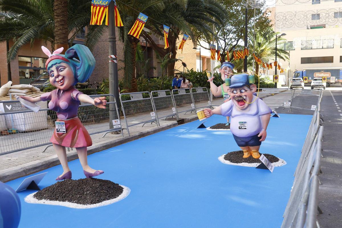 Falla World Record dedicada al Maratón Valencia Trinidad Alfonso Zurich
