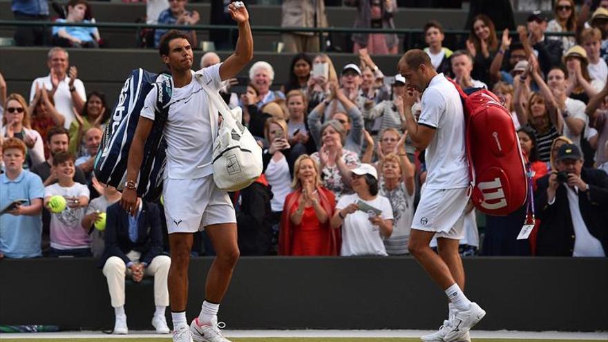 Nadal cae en un partido épico frente a Muller