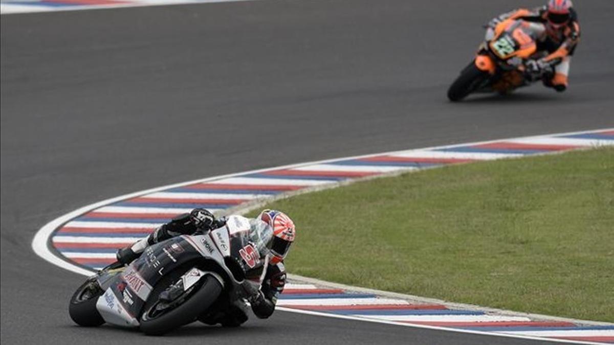 Johann Zarco, ganador de Moto2 en Argentina