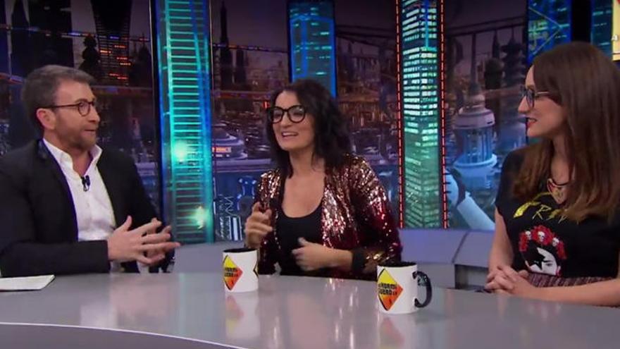 Silvia Abril y Ana Morgade en &#039;El Hormiguero&#039;.