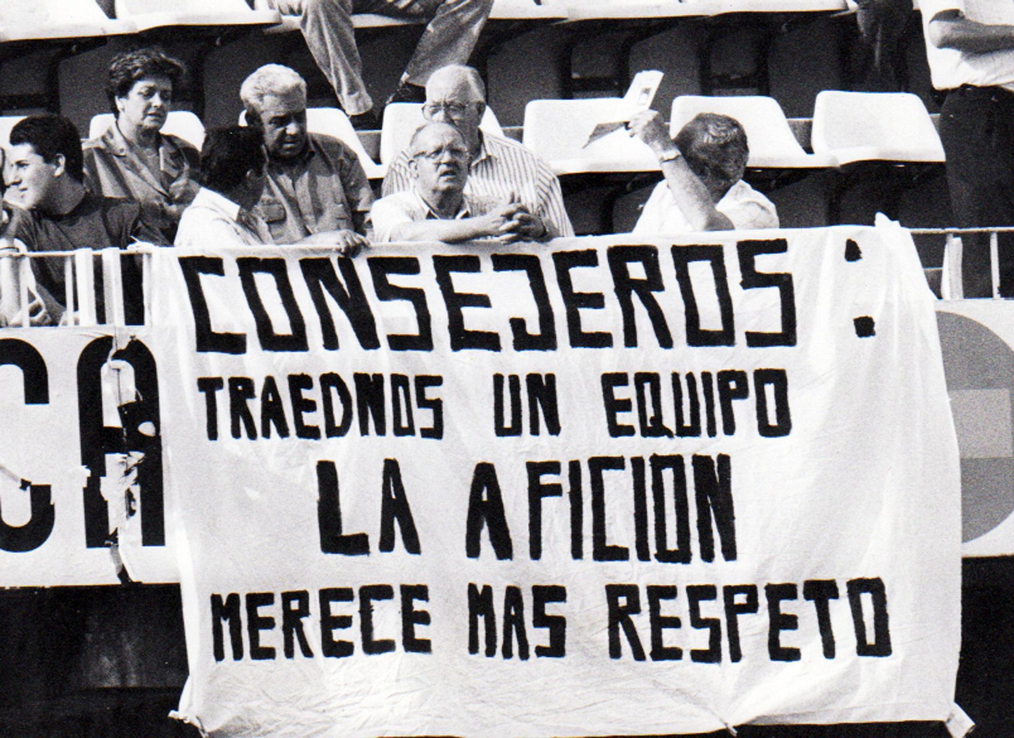 Protestas históricas de la afición del Valencia