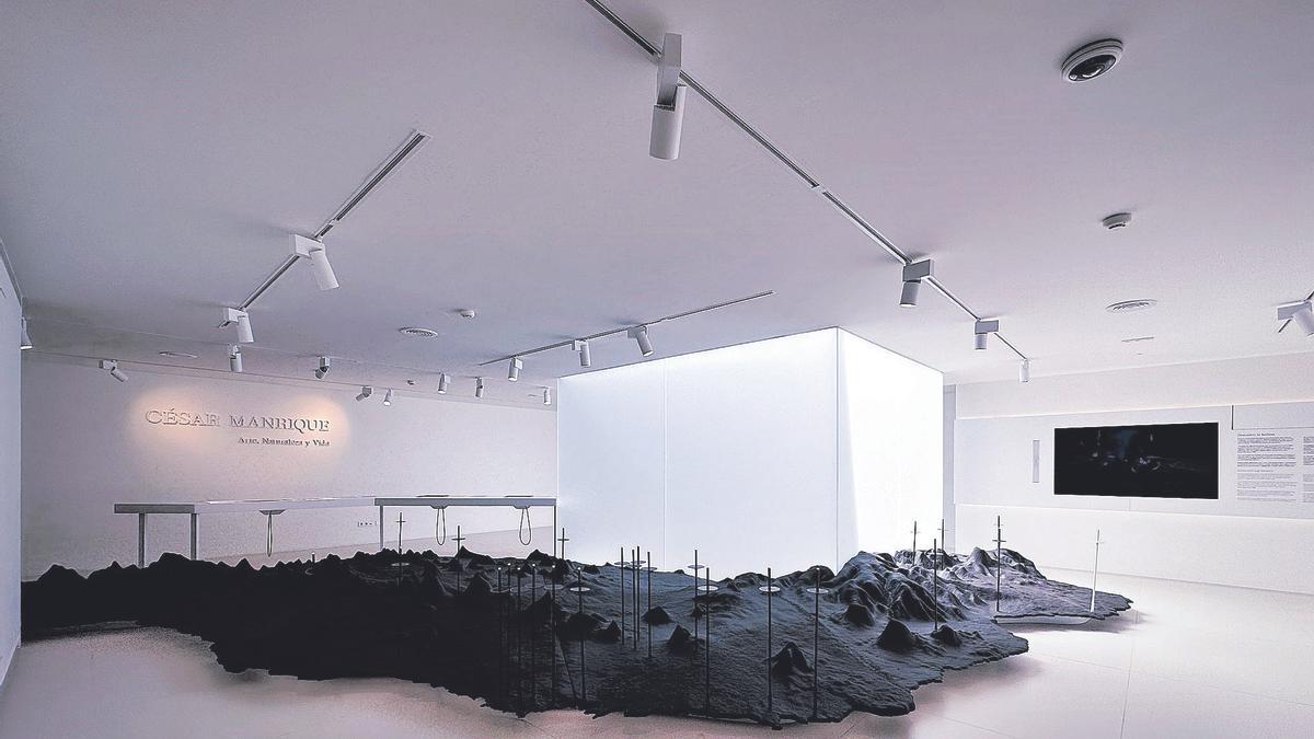 Una imagen del aspecto actual de la Casa de los volcanes