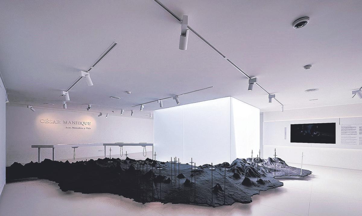 Una imagen del aspecto actual de la Casa de los volcanes