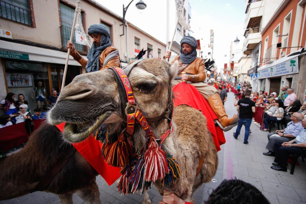 Los Realistas entraron en la ciudad con un boato donde los caballos y la sangre azul de las tropas musulmanas fueron los protagonistas