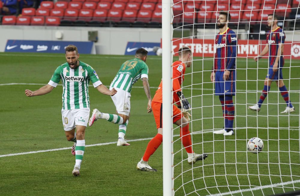 Barça - Betis, en imatges