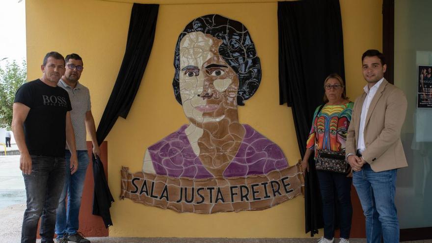 Homenaje de Moraleja del Vino a Justa Freire y a todas las mujeres rurales