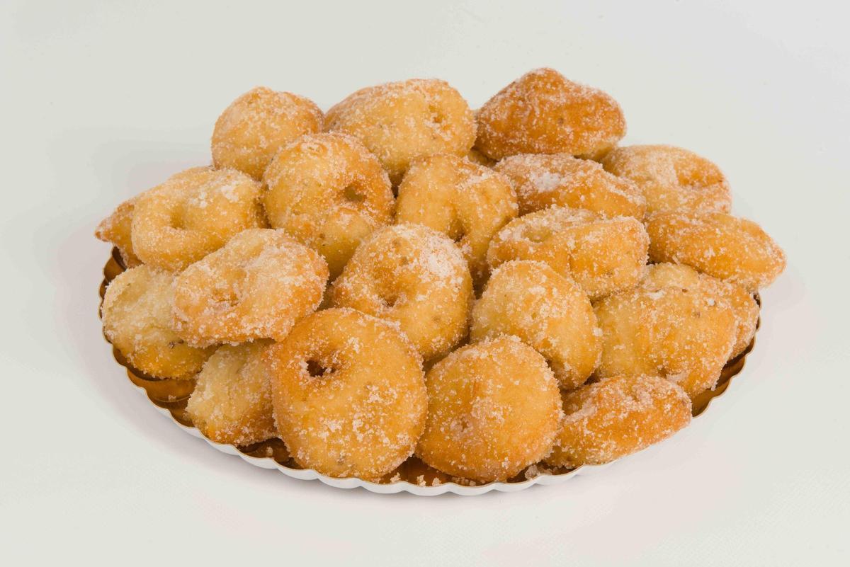Los 'bunyols' están disponibles todo el año en Forn Can Bufí.