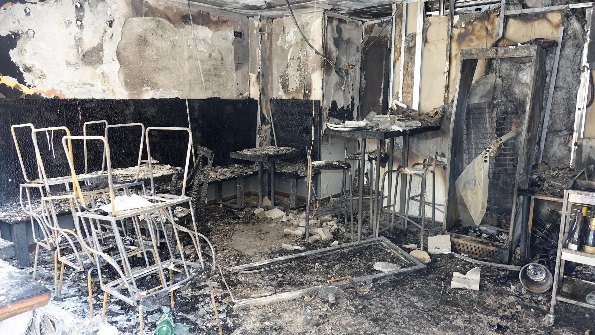 Restaurant in Port d'Andratx niedergebrannt