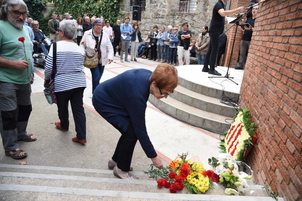 Acte d'homenatge a Lluís Companys a Manresa