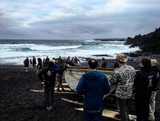 Rodaje de 'Cold Skin' en Lanzarote