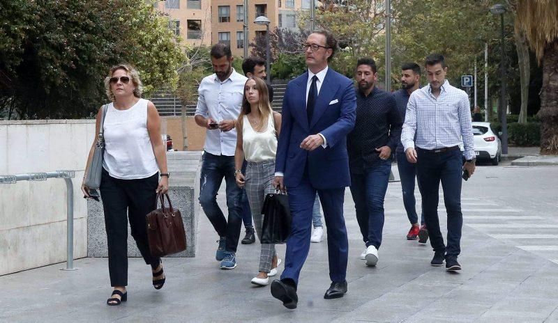 Primera jornada del juicio por el posible amaño del Levante-Zaragoza