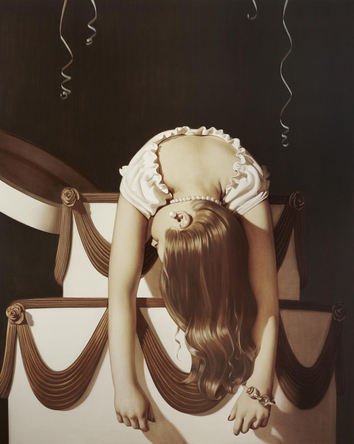 Anna Weyant, 'Feted' (2020).