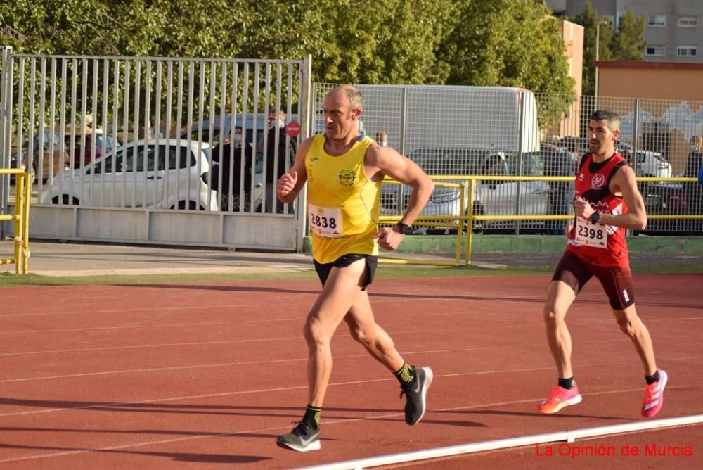 Control federativo de atletismo en Cartagena