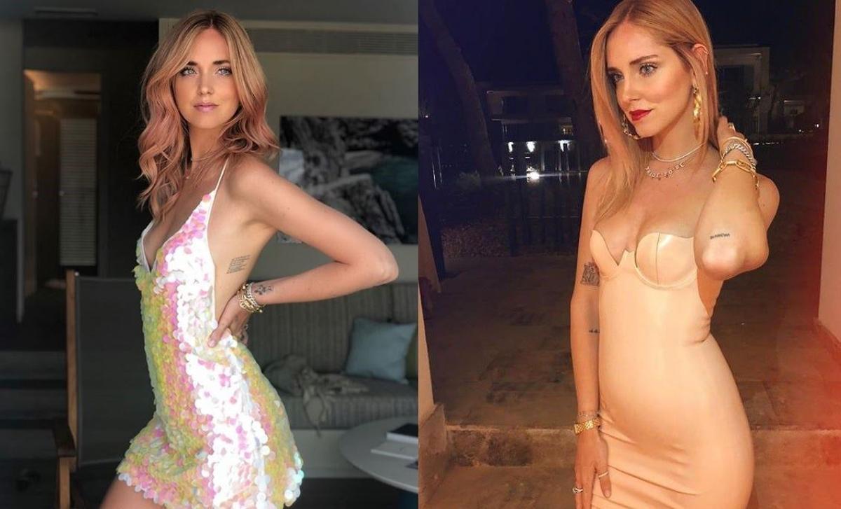 Chiara Ferragni en su despedida de soltera