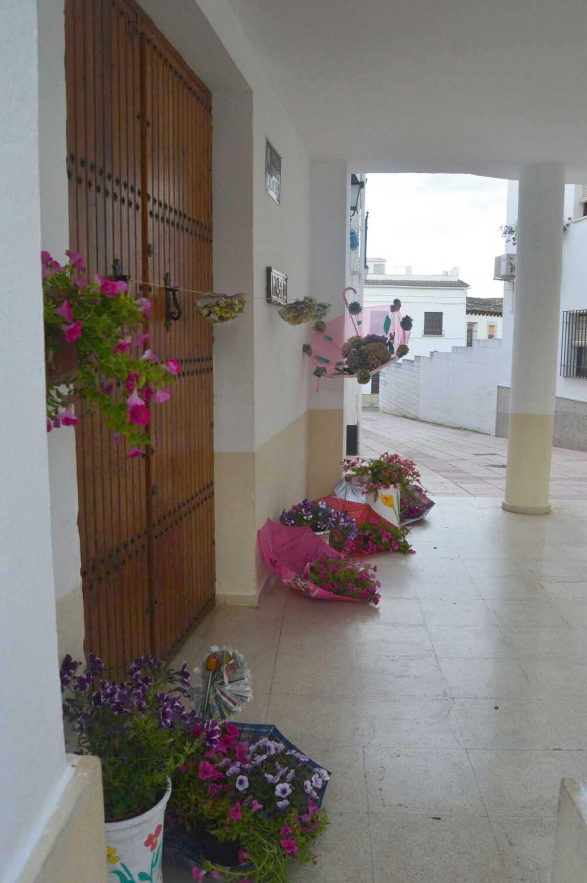 Las 'Calles en flor' de Cañete de las Torres