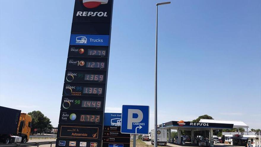 Aragón afronta el agosto con la gasolina más cara en cinco años